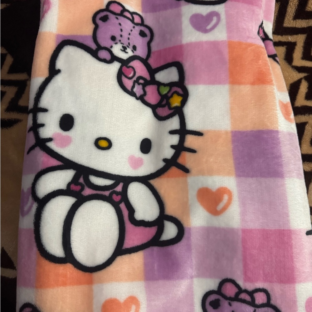 Hello Kitty Kids Nightgown - Pink, Purple, and Orange